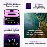 iPhone 14 Pro 1TB - Deep Purple - iBite Nitra G6