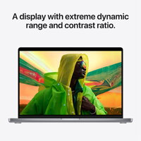 MacBook Pro 14" (M1 Pro 2021) Liquid Retina XDR Display M1 Pro 10-Core CPU 16-Core GPU 16GB RAM 1TB SSD - Space Gray - iBite Nitra G7