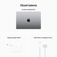  MacBook Pro 14" (M2 Pro 2023) Liquid Retina XDR Display M2 Pro 12-Core CPU 19-Core GPU 16GB RAM 1TB SSD - Space Gray - iBite Nitra G8