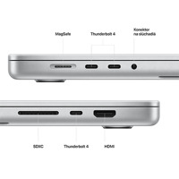 MacBook Pro 16" (M2 Max 2023) Liquid Retina XDR Display M2 Max 12-Core CPU 38-Core GPU 32GB RAM 1TB SSD - Silver - iBite Nitra G5