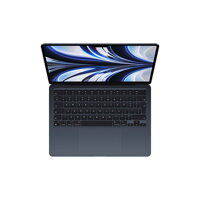 MacBook Air 13,6" (M2 2022) Liquid Retina Display M2 8-Core CPU 8-Core GPU 8GB RAM 256GB SSD - Midnight - iBite Nitra G2