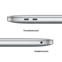 MacBook Pro 13,3" (M2 2022) Retina Display M2 8-Core CPU 10-Core GPU 8GB RAM 256GB SSD - Silver - iBite Nitra G5