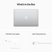 MacBook Pro 13,3" (M2 2022) Retina Display M2 8-Core CPU 10-Core GPU 8GB RAM 256GB SSD - Silver - iBite Nitra G8