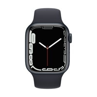 Apple Watch Series 7 GPS, 41mm Midnight Aluminium Case with Midnight Sport Band - Regular - iBite Nitra G1