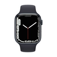 Apple Watch Series 7 GPS, 45mm Midnight Aluminium Case with Midnight Sport Band - Regular - iBite Nitra G1