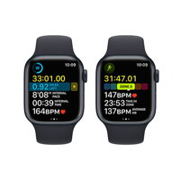 Apple Watch Series 8 GPS 41mm Midnight Aluminium Case with Midnight Sport Band - Regular - iBite Nitra G6