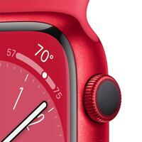 Apple Watch Series 8 GPS 41mm (PRODUCT)RED Aluminium Case with (PRODUCT)RED Sport Band - Regular - iBite Nitra G2