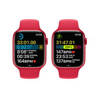 Apple Watch Series 8 GPS 45mm (PRODUCT)RED Aluminium Case with (PRODUCT)RED Sport Band - Regular - iBite Nitra G6