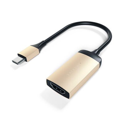 Satechi adaptér USB-C to HDMI 2.0 Ultra HD 4K 60Hz - Gold