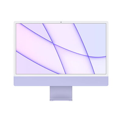 iMac 24" (2021) 4.5K Apple M1 8-core CPU 8-core GPU 8GB 256GB - Purple