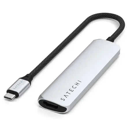 Satechi USB-C 4-in-1 Slim Multiport Adapter - Silver