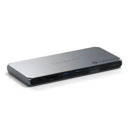 Satechi Thunderbolt 4 Docking Station with DisplayLink - Space Gray