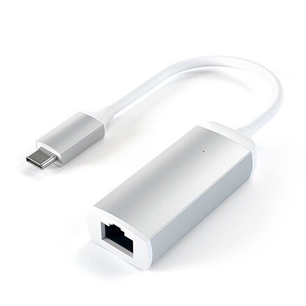 Satechi adaptér USB-C to Gigabit Ethernet - Silver 