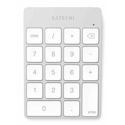 Satechi numerická klávesnica Slim Wireless - Silver Aluminium