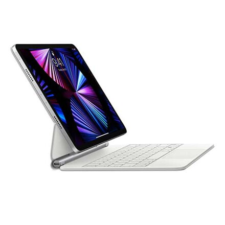 Apple Magic Keyboard pre iPad Pro 11" (1. - 4. generácie) a iPad Air 11" (M3,M2 a 4 a 5. generácie) - Slovenská - Biela