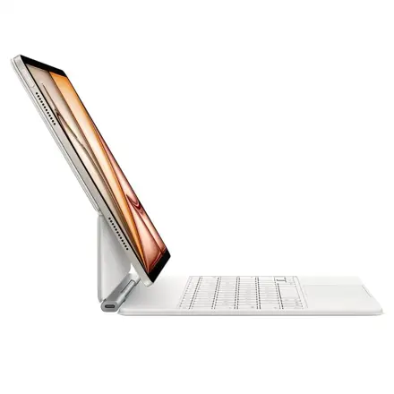 Apple Magic Keyboard pre iiPad Air 13" (M3 a M2) - Slovenská - Biela