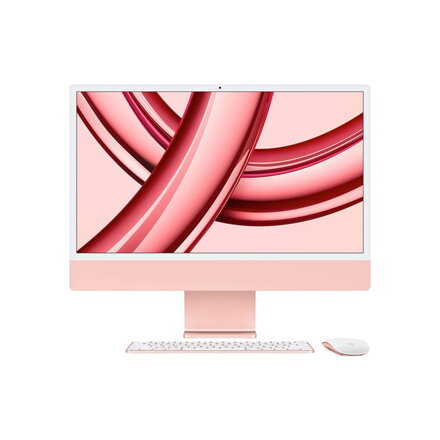 iMac 24" (2023) 4.5K Apple M3 8-core CPU 10-core GPU 8GB 512GB - Pink