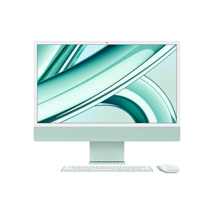 iMac 24" (2023) 4.5K Apple M3 8-core CPU 8-core GPU 8GB 256GB - Green