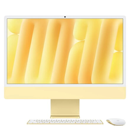 iMac 24" (M4 2024) 4.5K Apple M4 10-core CPU 10-core GPU 16GB 256GB - Yellow
