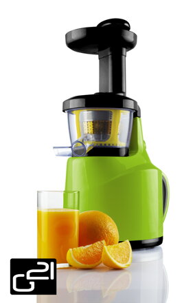 Nízkootáčkový odšťavovač G21 Perfect Juicer - Green