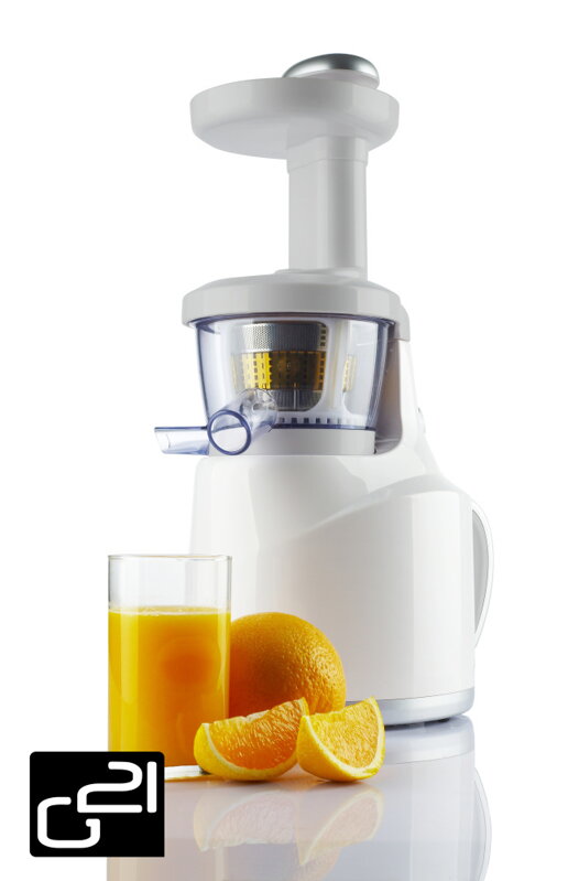 Nízkootáčkový odšťavovač G21 Perfect Juicer - White