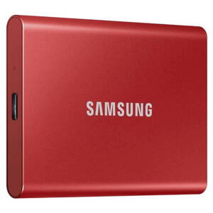 Samsung T7 externý SSD disk 500GB - Červený